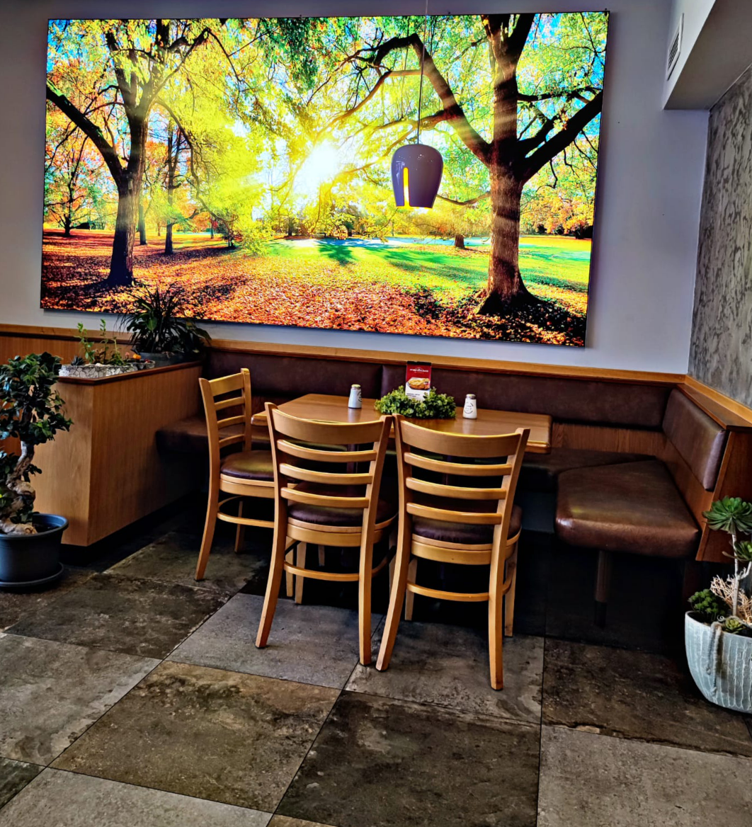 Schnitzelhaus Innenansicht